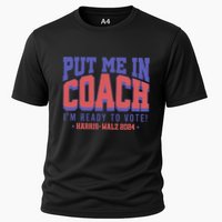 Put Me In Coach IM Ready To Vote! Funny Appreal Performance Shirt