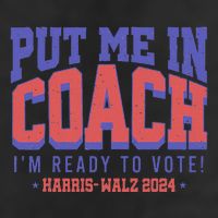 Put Me In Coach IM Ready To Vote! Funny Appreal Golf Towel