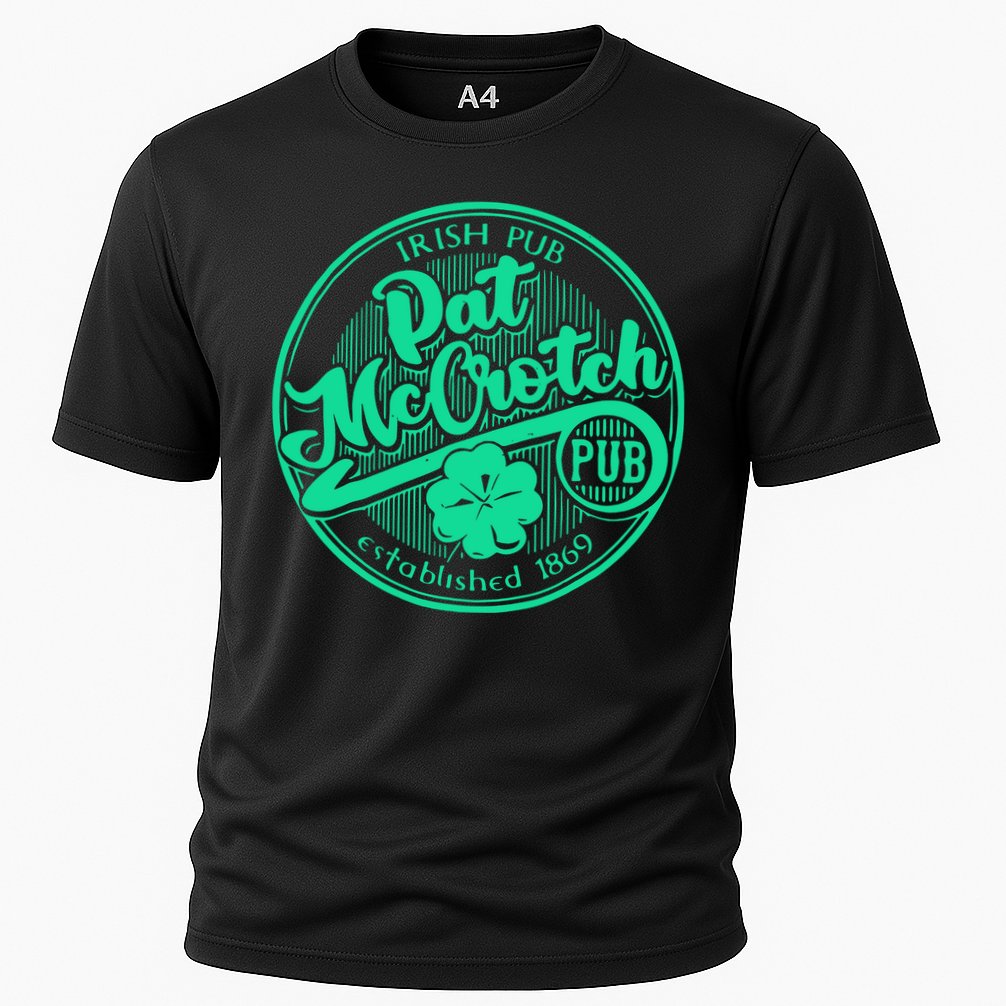 Pat Mccrotch Irish Pub Funny St PatrickS Day Dirty Adult Cooling Performance Crew T-Shirt