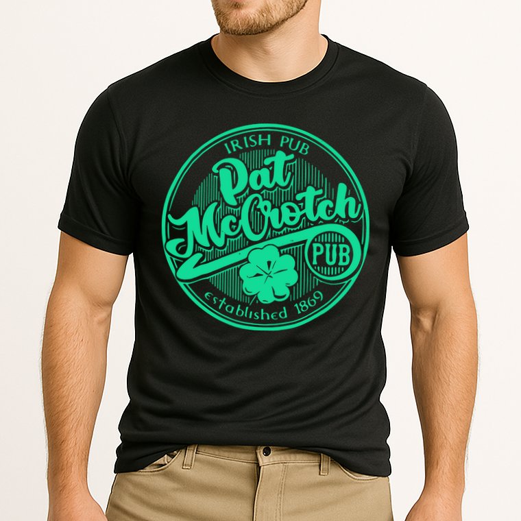 Pat Mccrotch Irish Pub Funny St PatrickS Day Dirty Adult Cooling Performance Crew T-Shirt