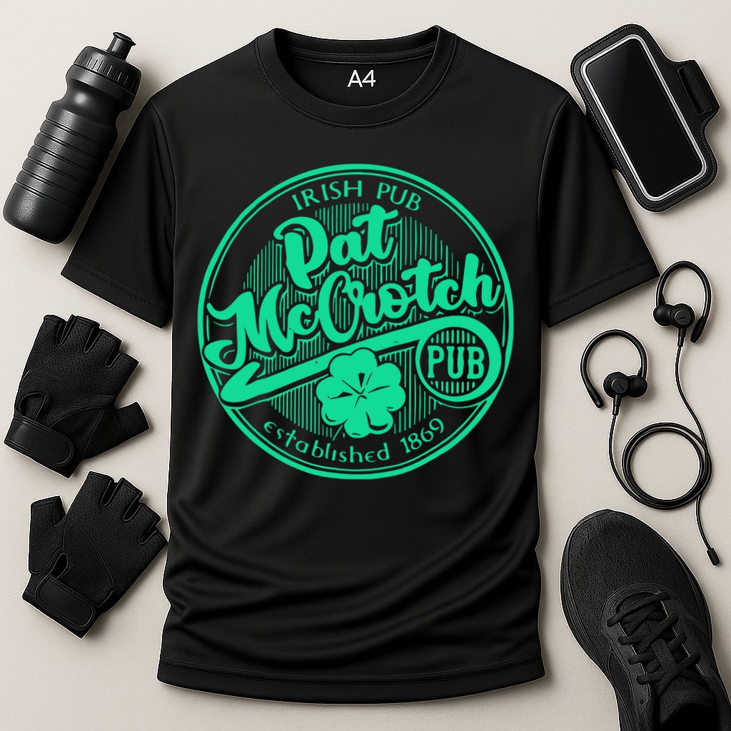 Pat Mccrotch Irish Pub Funny St PatrickS Day Dirty Adult Cooling Performance Crew T-Shirt