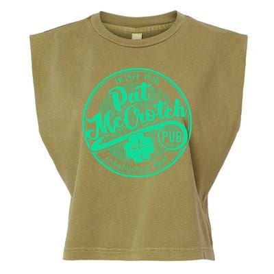 Pat Mccrotch Irish Pub Funny St PatrickS Day Dirty Adult Garment-Dyed Women's Muscle Tee