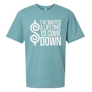 Pick Me Im Ready To Come On Down Funny Sueded Cloud Jersey T-Shirt