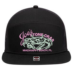 Pirate Madhappy Joe Stone Crab Fleece 7 Panel Mesh Trucker Snapback Hat