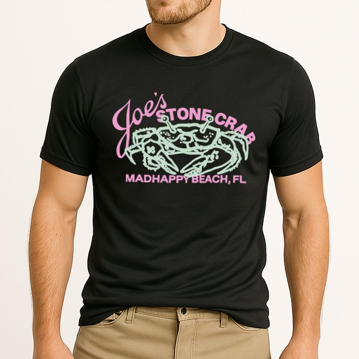 Pirate Madhappy Joe Stone Crab Fleece Cooling Performance Crew T-Shirt