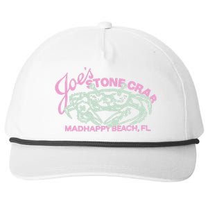 Pirate Madhappy Joe Stone Crab Fleece Snapback Five-Panel Rope Hat