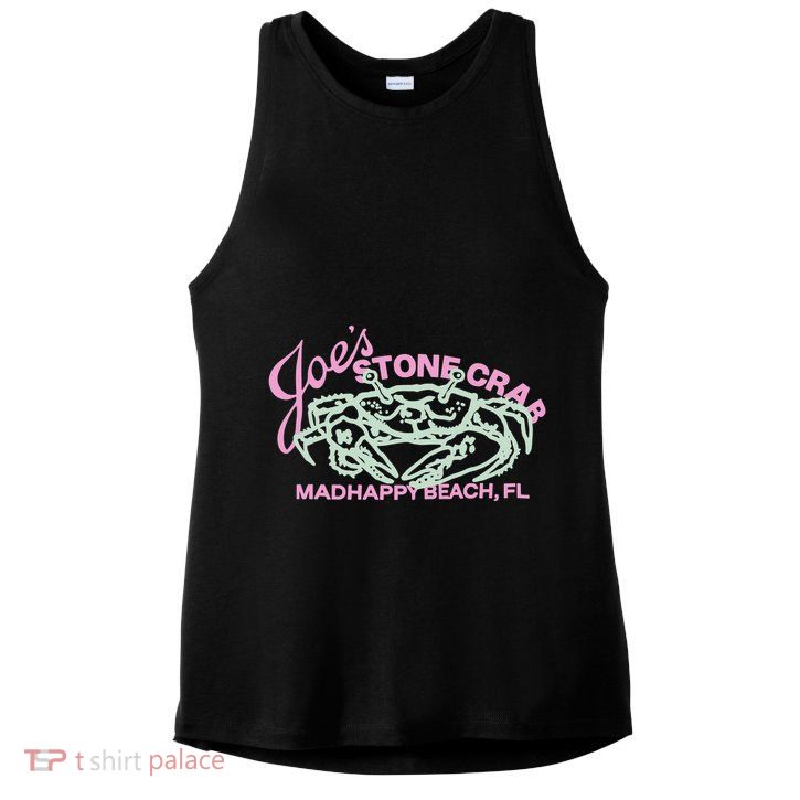 Pirate Madhappy Joe Stone Crab Fleece Ladies PosiCharge Tri-Blend Wicking Tank