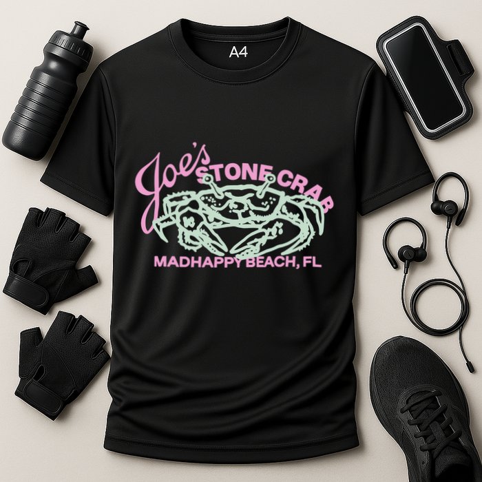 Pirate Madhappy Joe Stone Crab Fleece Cooling Performance Crew T-Shirt