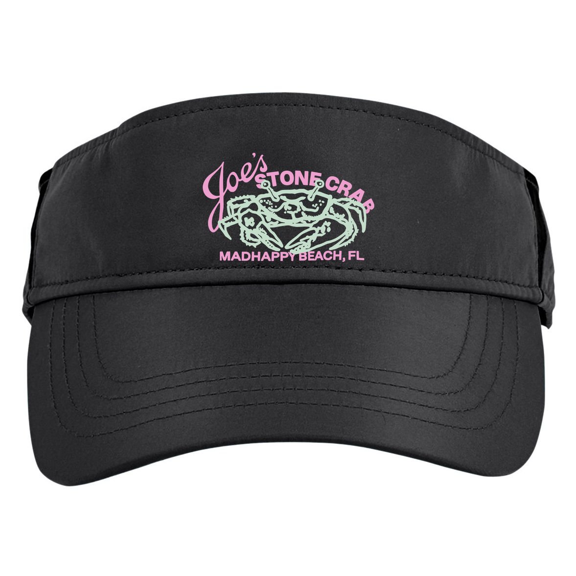 Pirate Madhappy Joe Stone Crab Fleece Adult Drive Performance Visor