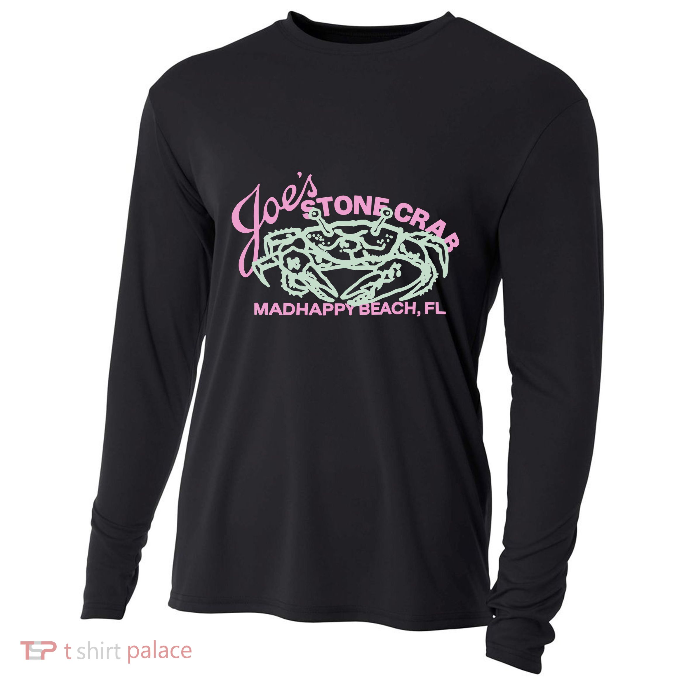 Pirate Madhappy Joe Stone Crab Fleece Cooling Performance Long Sleeve Crew