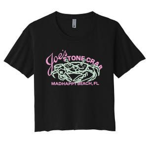 Pirate Madhappy Joe Stone Crab Fleece Women's Crop Top Tee