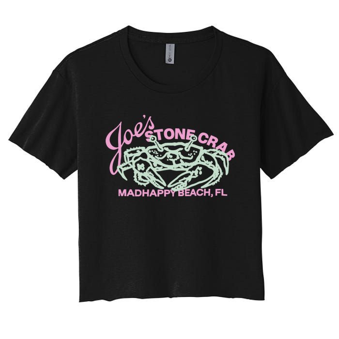 Pirate Madhappy Joe Stone Crab Fleece Women's Crop Top Tee