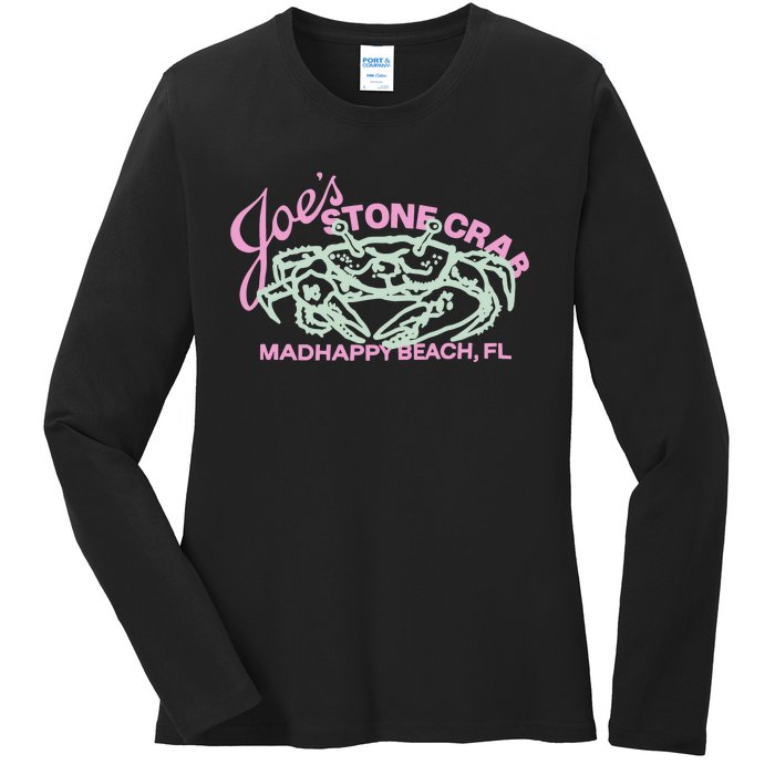 Pirate Madhappy Joe Stone Crab Fleece Ladies Long Sleeve Shirt