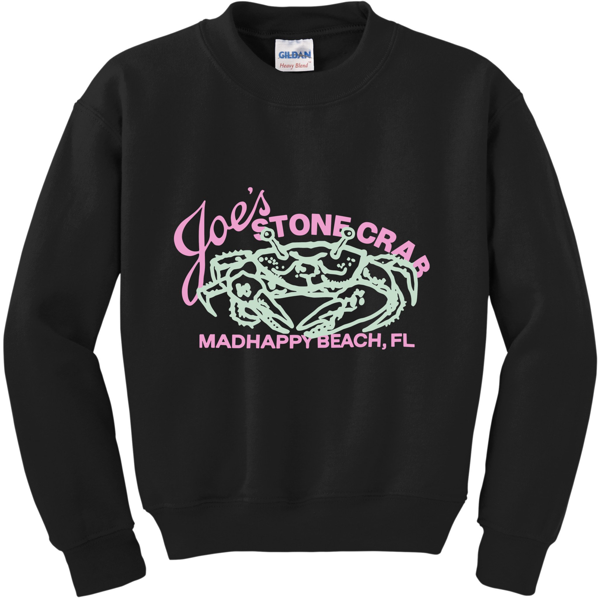 Pirate Madhappy Joe Stone Crab Fleece Kids Sweatshirt