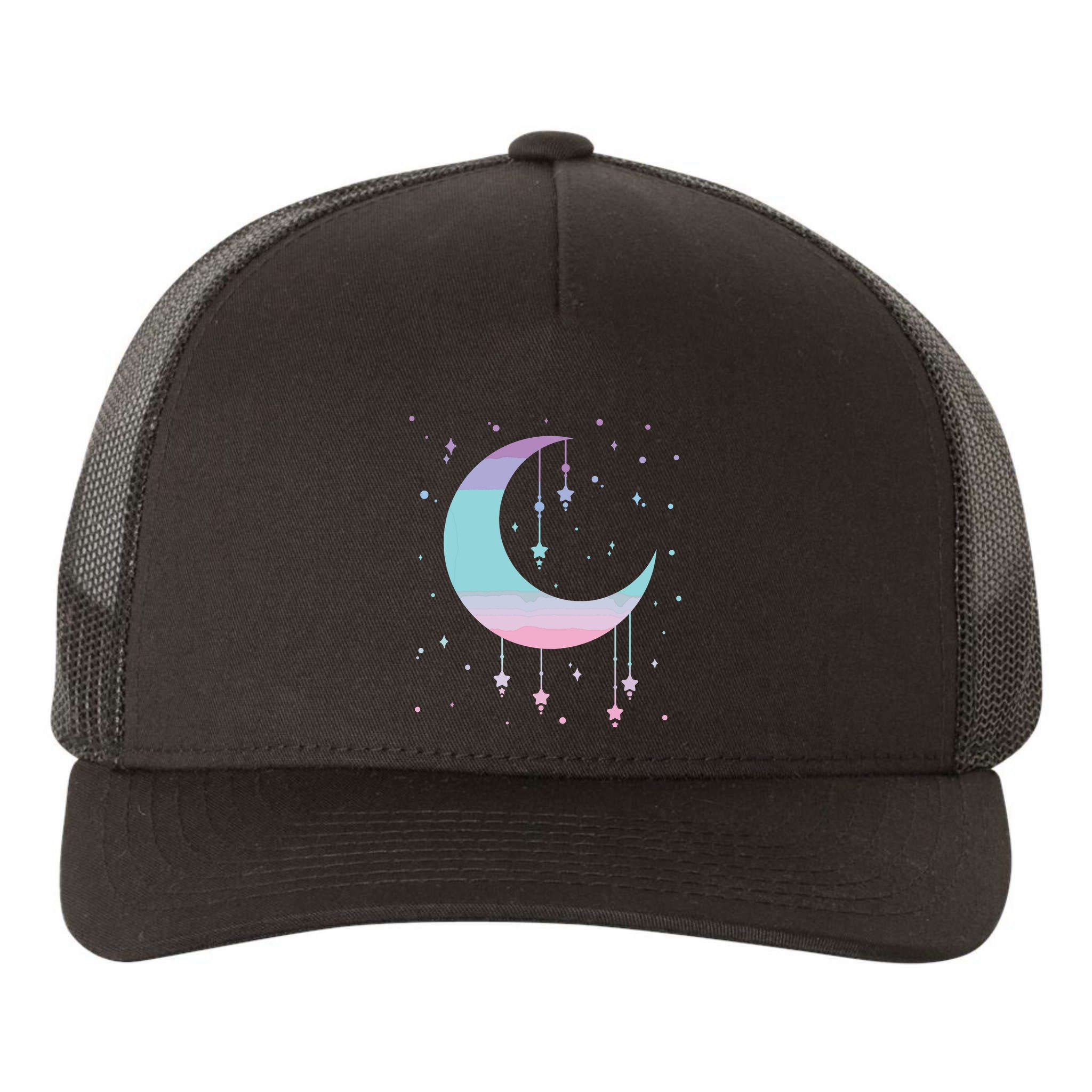 Pastel Moon Kawaii Pastel Goth Yupoong Adult 5-Panel Trucker Hat