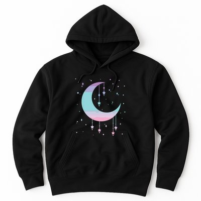 Pastel Moon Kawaii Pastel Goth Hoodie