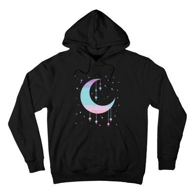 Pastel Moon Kawaii Pastel Goth Hoodie