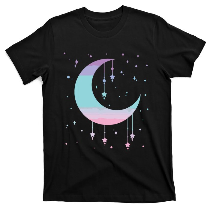 Pastel Moon Kawaii Pastel Goth T-Shirt