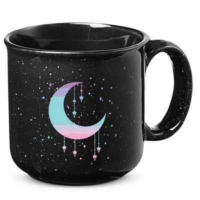 Pastel Moon Kawaii Pastel Goth 15oz Campfire Ceramic Mug