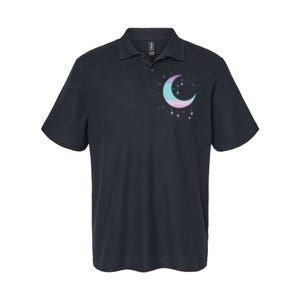 Pastel Moon Kawaii Pastel Goth Softstyle Adult Sport Polo