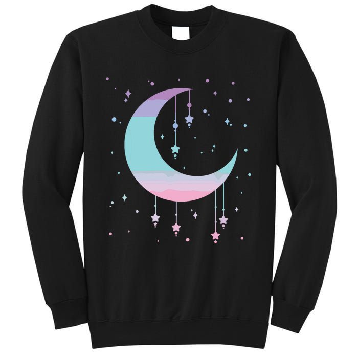 Pastel Moon Kawaii Pastel Goth Tall Sweatshirt