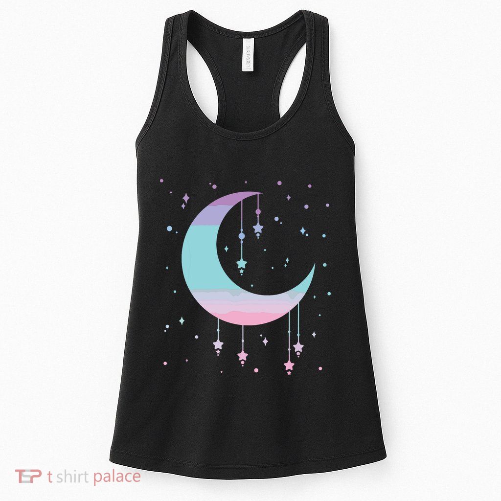 Pastel Moon Kawaii Pastel Goth Womens Tank Top