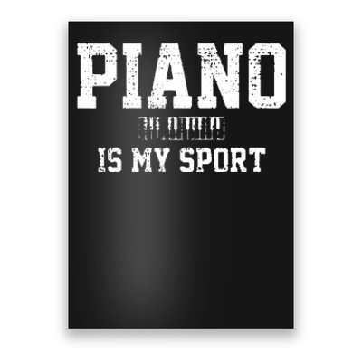 Piano Music Keyboard Musical Instrument Poster