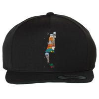 Palestine Map Kofeyah Palestine Wool Snapback Cap