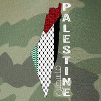 Palestinian Map Keffiyeh Thobe Patterns Palestine In Arabic Legacy Tie Dye Trucker Hat