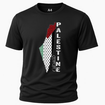 Palestinian Map Keffiyeh Thobe Patterns Palestine In Arabic Performance Shirt