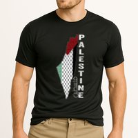 Palestinian Map Keffiyeh Thobe Patterns Palestine In Arabic Performance Shirt