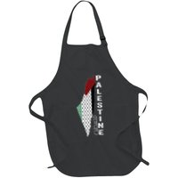 Palestinian Map Keffiyeh Thobe Patterns Palestine In Arabic Apron