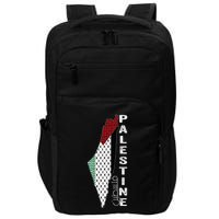 Palestinian Map Keffiyeh Thobe Patterns Palestine In Arabic Impact Tech Backpack