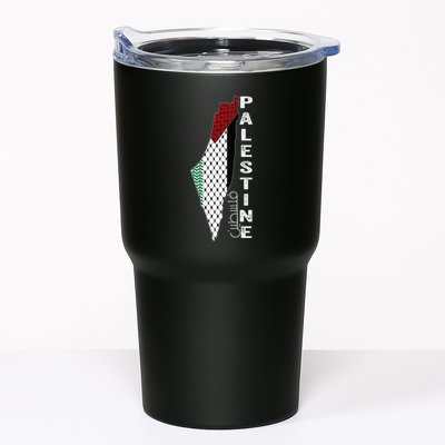 Palestinian Map Keffiyeh Thobe Patterns Palestine In Arabic Tumbler