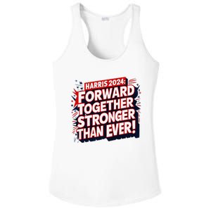 President Madam Kamala Vote For Democratic Candidate 2024 Ladies PosiCharge Competitor Racerback Tank