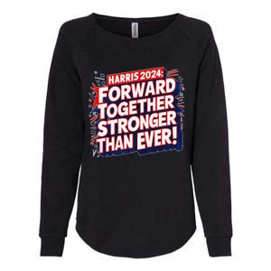 President Madam Kamala Vote For Democratic Candidate 2024 Womens California Wash Sweatshirt