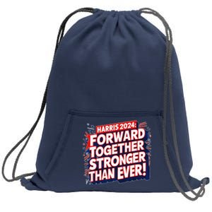 President Madam Kamala Vote For Democratic Candidate 2024 Sweatshirt Cinch Pack Bag