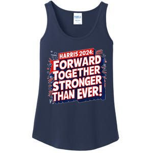 President Madam Kamala Vote For Democratic Candidate 2024 Ladies Essential Tank