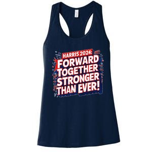 President Madam Kamala Vote For Democratic Candidate 2024 Women's Racerback Tank