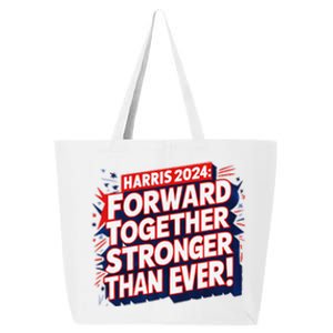 President Madam Kamala Vote For Democratic Candidate 2024 25L Jumbo Tote