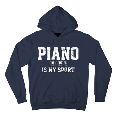 Piano Music Keyboard Musical Instrument Hoodie