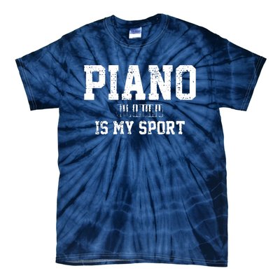 Piano Music Keyboard Musical Instrument Tie-Dye T-Shirt