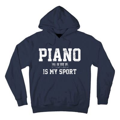 Piano Music Keyboard Musical Instrument Tall Hoodie