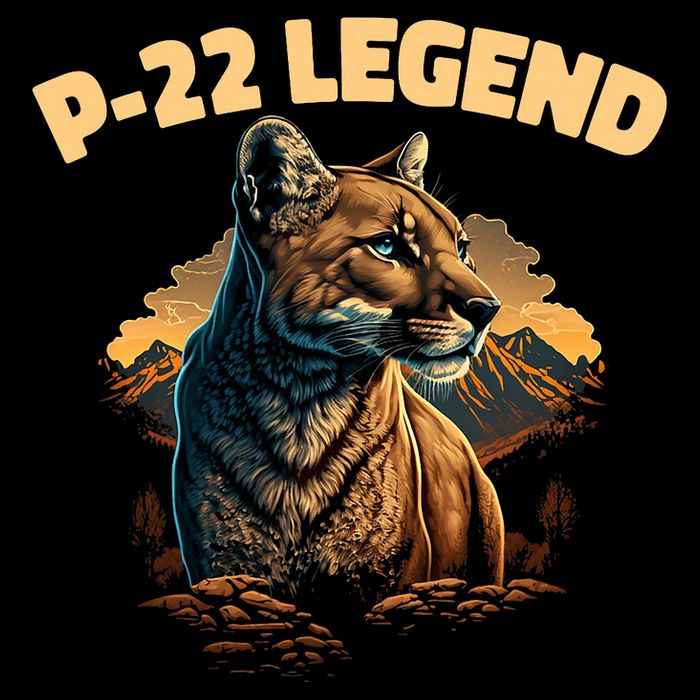 P22 Mountain Lion Silver Lake P22 Cooling Performance Crew T-Shirt