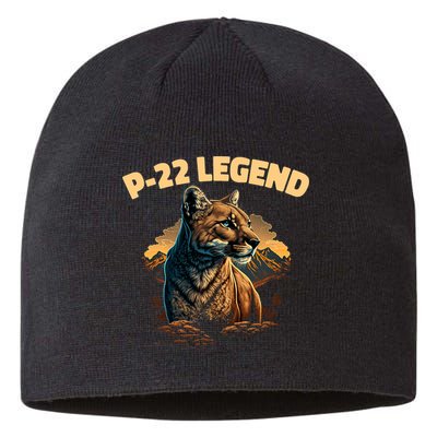 P22 Mountain Lion Silver Lake P22 Sustainable Beanie
