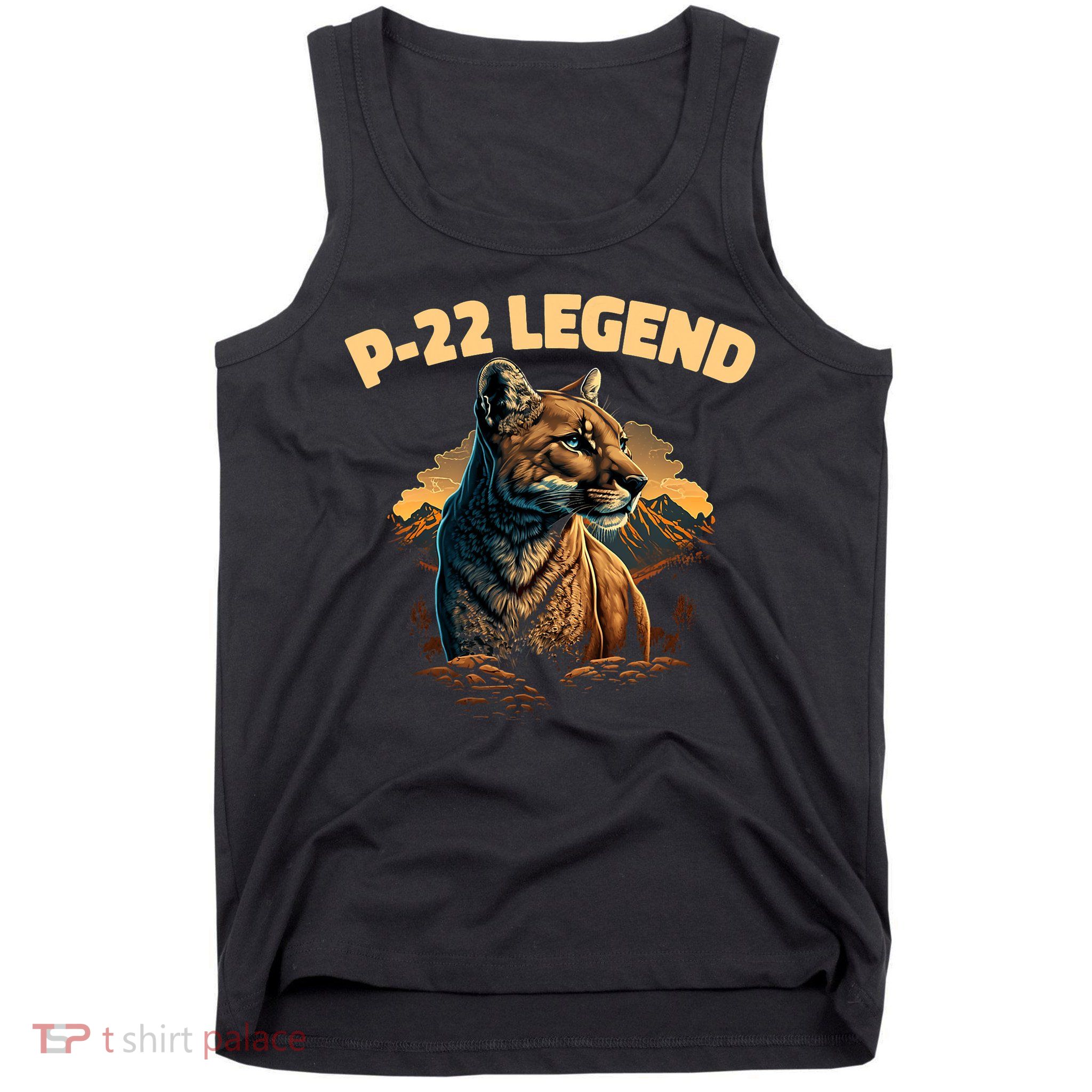 P22 Mountain Lion Silver Lake P22 Tank Top