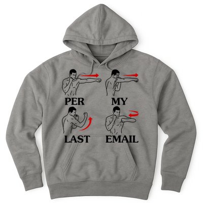 Per My Last Email Funny Men Costumed Hoodie