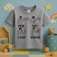 Per My Last Email Funny Men Costumed Toddler T-Shirt