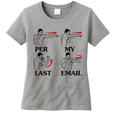 Per My Last Email Funny Men Costumed Womens T-Shirt