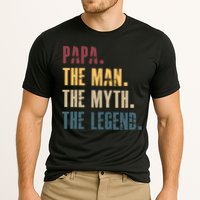 Papa Myth Legend And Dad Funny Father Gift Meaningful Gift Cooling Performance Crew T-Shirt
